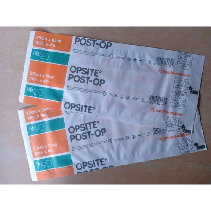 Sedia Opsite 25 x 10 (PCS) /Opsite Post op 25cm x 10cm /Plester Anti Air