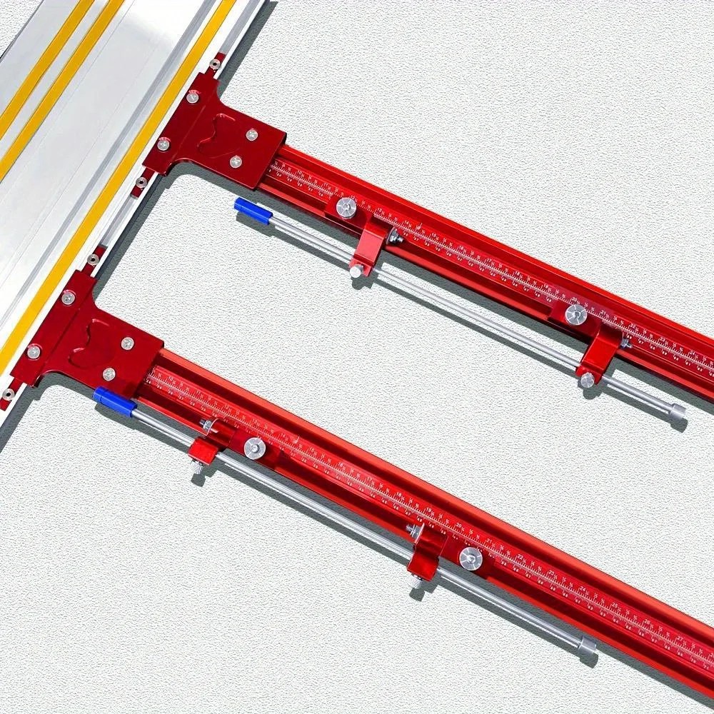 Parallel Rail Guide System Aluminium Alloy Circular Saw Track Set Fixed Guide Rail Bracket for Track
