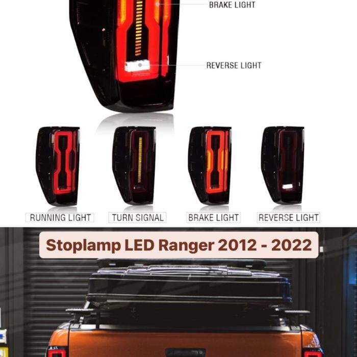 Lampu Stoplamp Belakang Led Ford Ranger T6