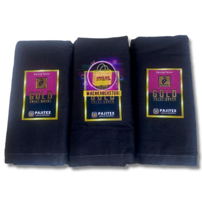 Sarung Mangga Hitam Murah-Sarung Polos Mangga