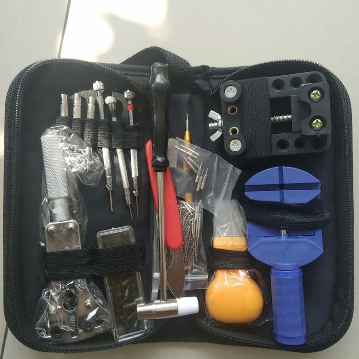 Alat Reparasi Servis Tool Kit Jam Tangan Buka Ganti Tali Jam