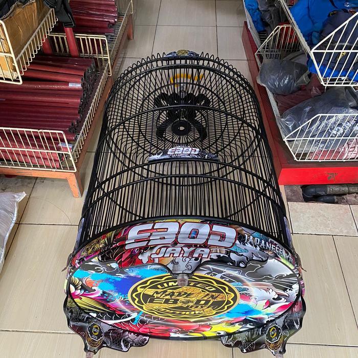 SANGKAR KANDANG MURAI EBOD JAYA PVC DECAL KOI BARU NO 2