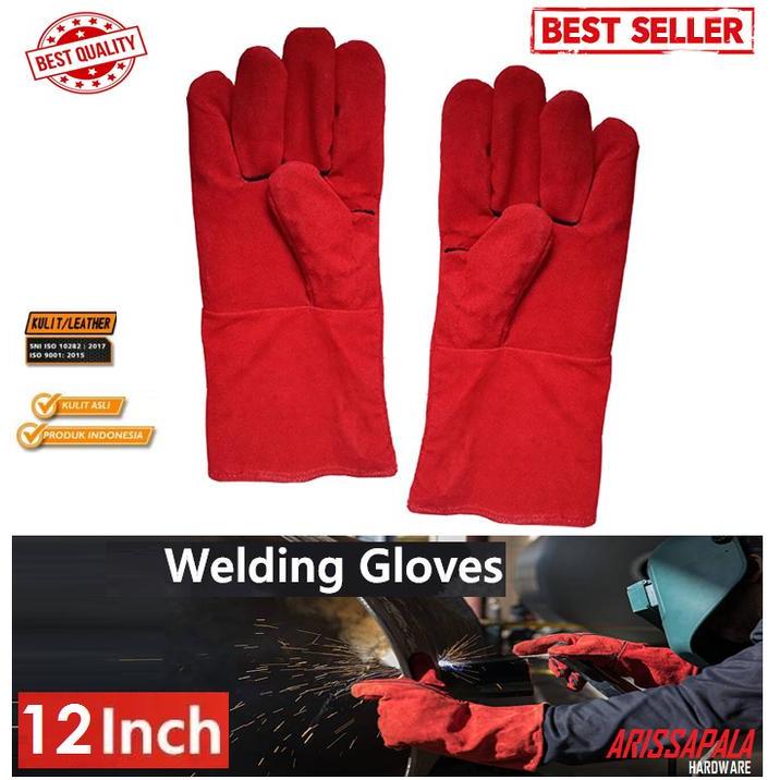 Sarung Tangan Las Sarung Tangan Kulit Tebal