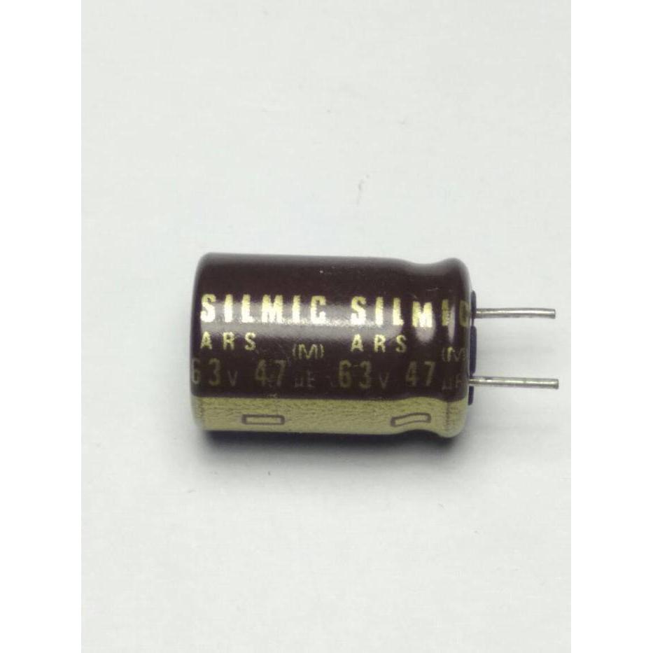 Cuci Gudang Elco 47Uf 63V Elna Silmic Gold