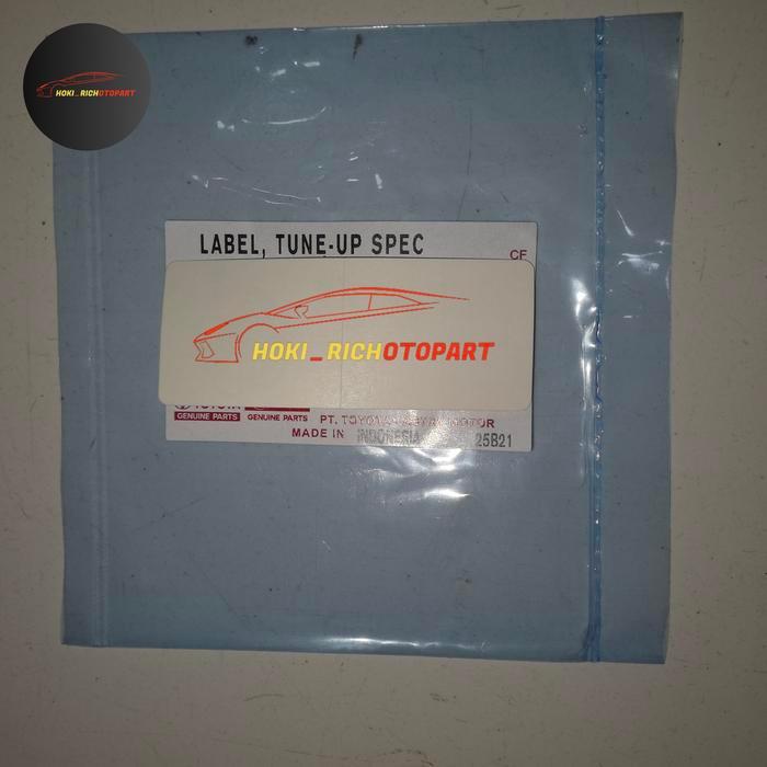 Promo Stiker Label Cooling Fan Caution Avanza 2022 Veloz 2022 Original