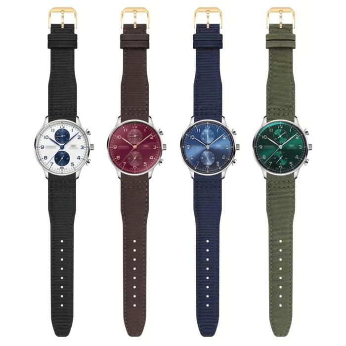 Tali Jam Tangan 20 MM Replacement Kanvas Nylon Strap IWC Pilot 7026.20