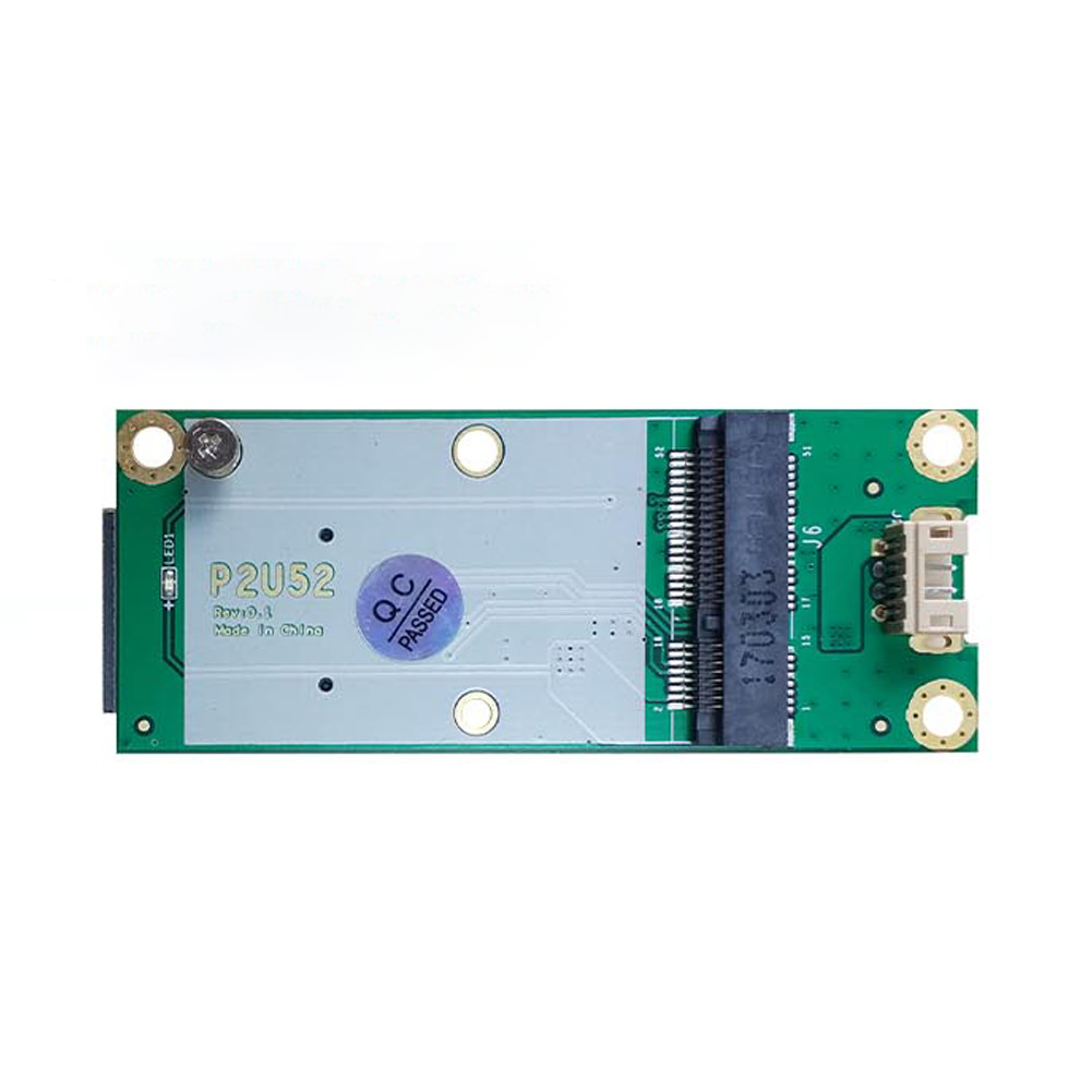 4G LTE Development Board Industrial Mini PCIe To USB Adapter W/SIM Card Slot P2U52 for WWAN/LTE