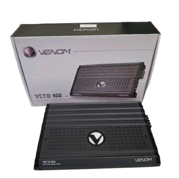 Power amplifier 4 channel venom veto460 power 4 channel venom elemento veto460