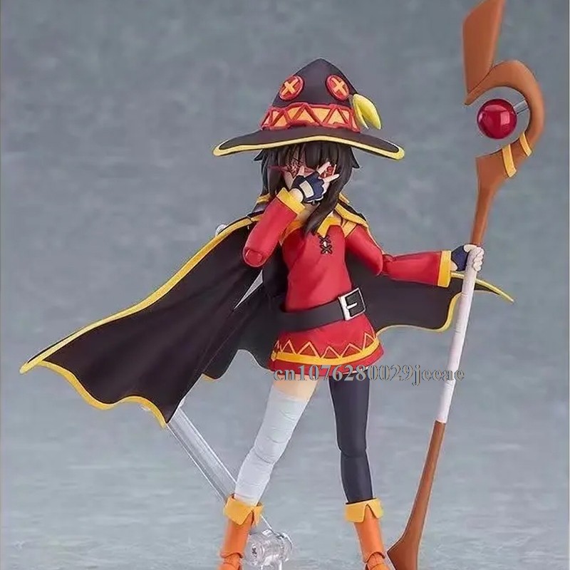 Figma 407 Figure KonoSuba God's Blessing on This Wonderful World Anime Figure Megumin Figures Cute