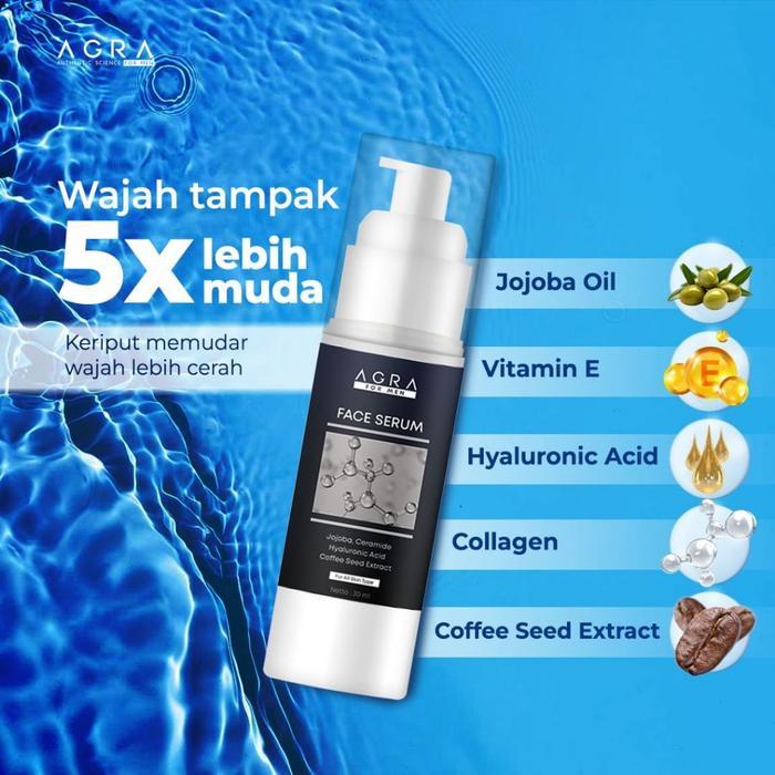 Rainly~ Agra For Men Face Serum - Serum Wajah Khusus Pria