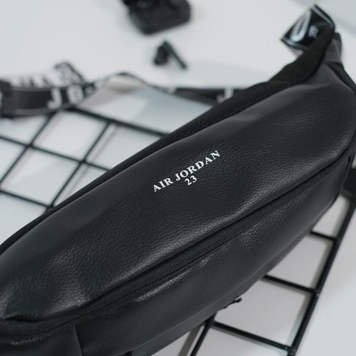 Waist Bag Pria Tas Selempang Waist Bag Nike Air Jordan Leather High Quality Belt Bag