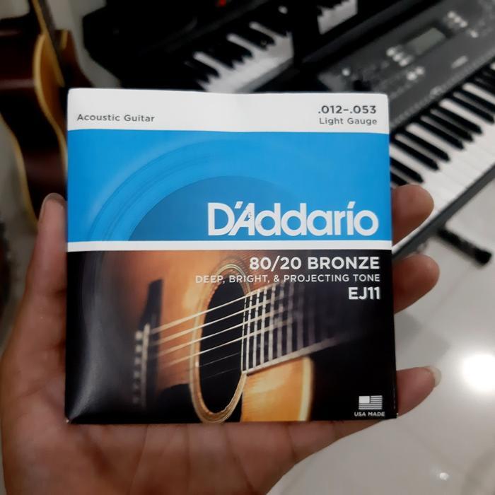 Senar gitar akustik daddario 012 original