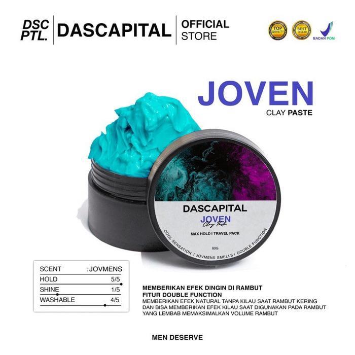 DASCAPITAL MINI JOVEN CLAY PASTE POMADE TRAVEL SIZE