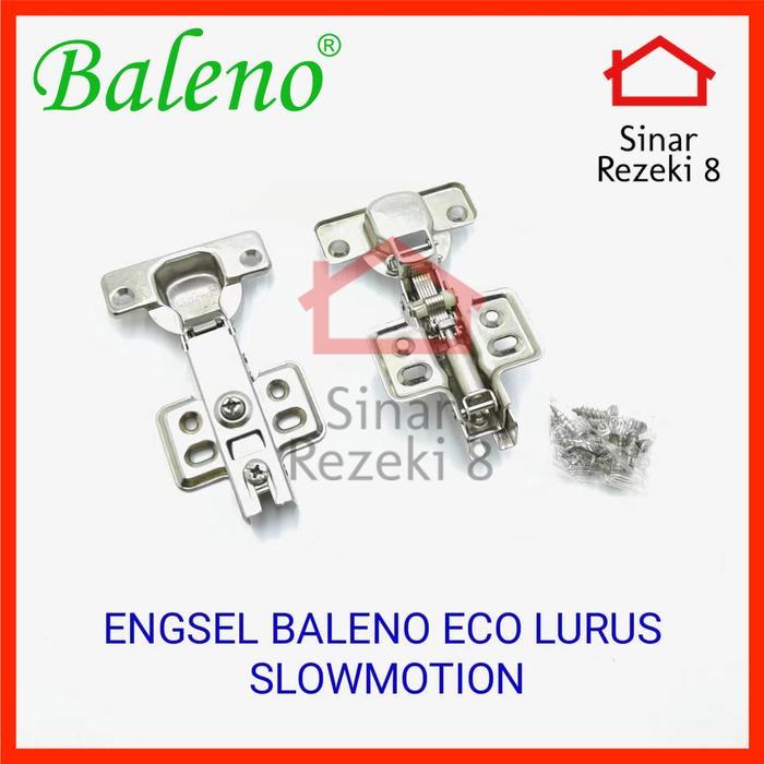 Engsel Sendok Baleno Slow Motion Clip On (Lite / Eco) - Lurus / Setengah / Full Bengkok .