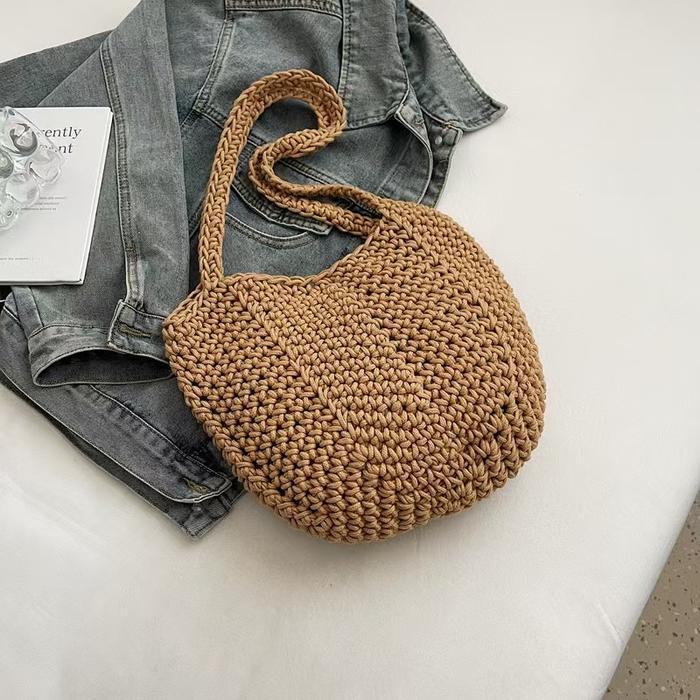 Tas Bahu Rajut / Knitted Korean Tote Bag / Sling Bag Jumbo / Totebag Korea Premium