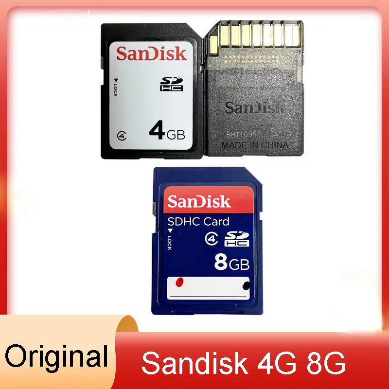 Sandisk sd card 4GB 8GB Camera Memory Card for Canon Panasonic CCD digital 3D printer CNC SDHC