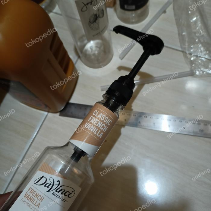 "New" Pump Sirup Pump Botol Pompa Syrup Nozzle Ulir Pump Ulir