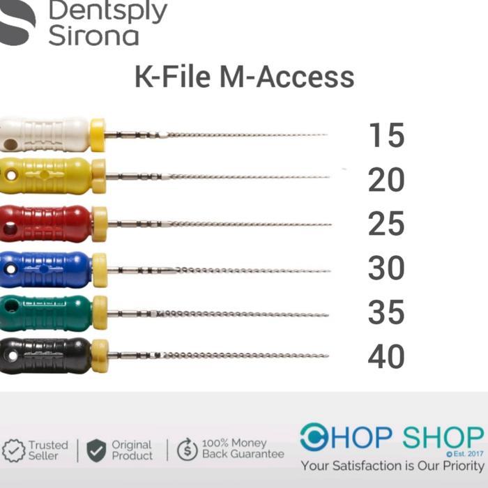 HOT SALE! K file 15 40 Original by Dentsply KFile