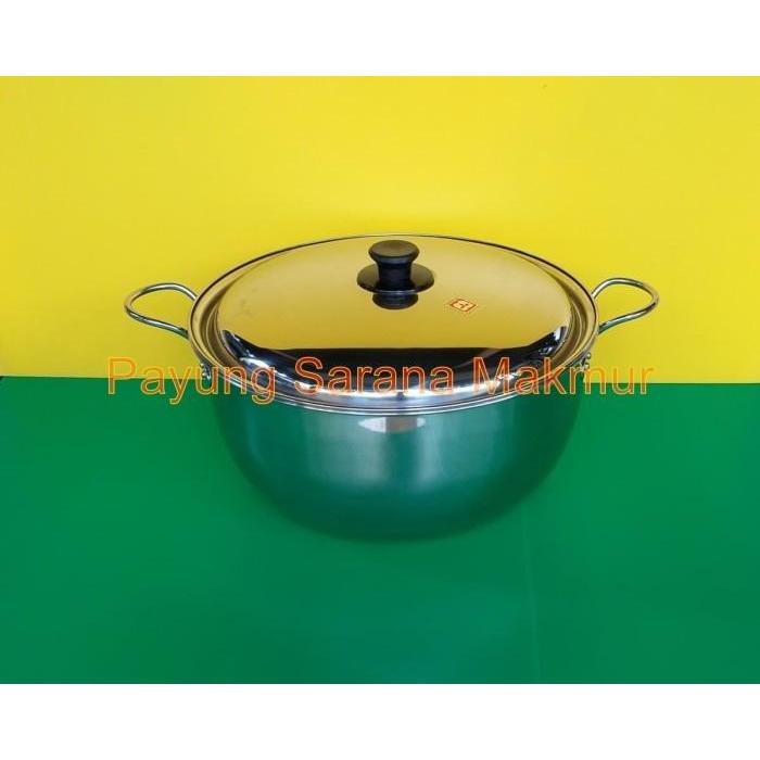 Panci Stainless Maspion 40 Cm / Panci Rebus / Masak / Panci Maspion