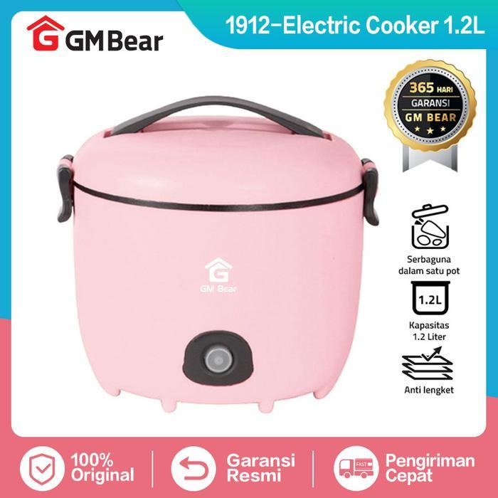 Gm Bear Rice Cooker/Panci Listrik 2In1 P0437 - Electric Cooking Pot