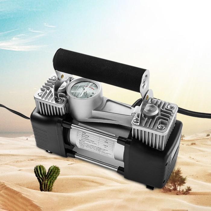 Kompresor Angin Mini Listrik Kompressor Udara Pompa Ban Mobil Airbrush