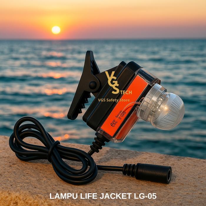 Lampu Life Jacket / Life Jacket Light Lythium 05