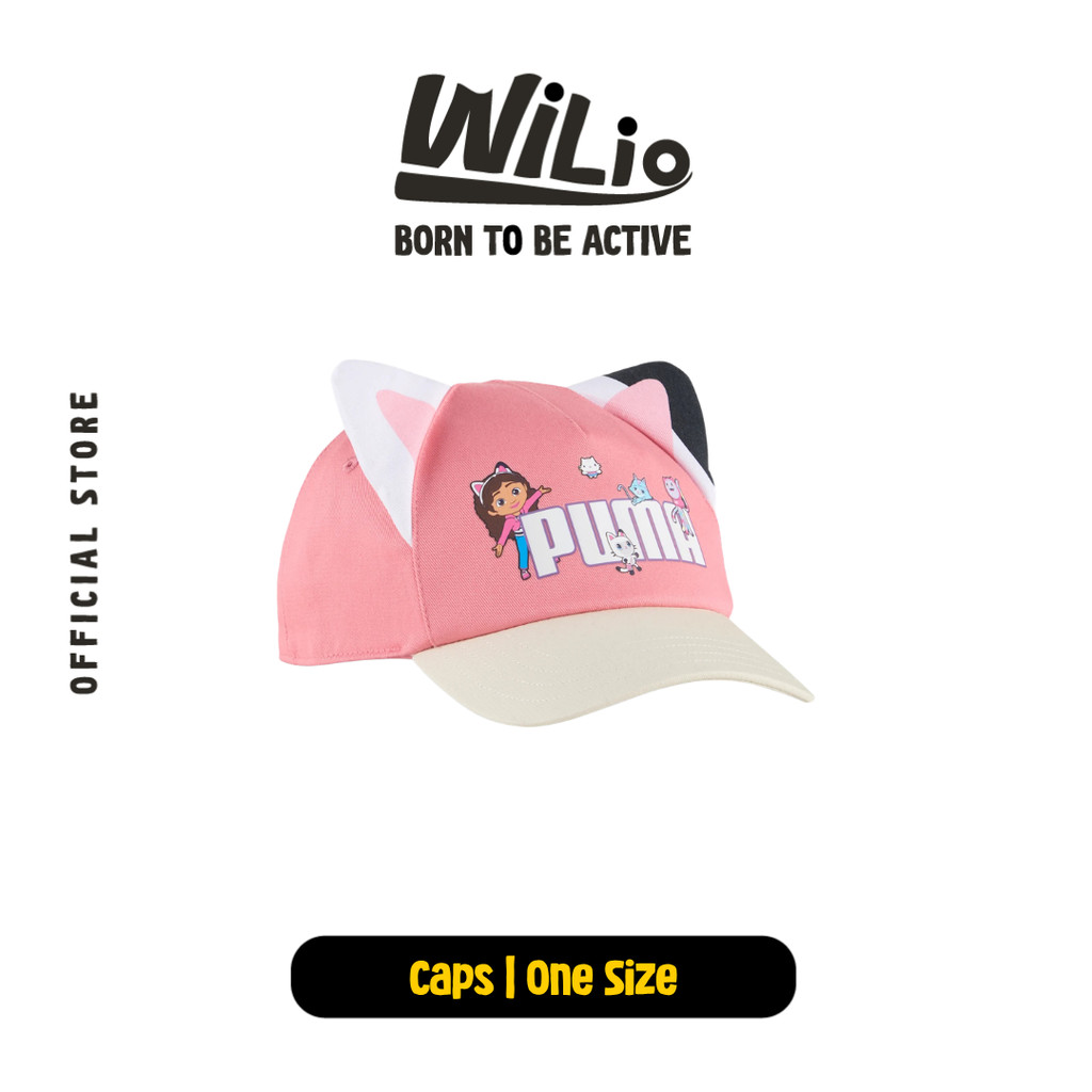 PUMA x GABBY'S DOLLHOUSE Cap 02686801 - Topi Anak (Pink)
