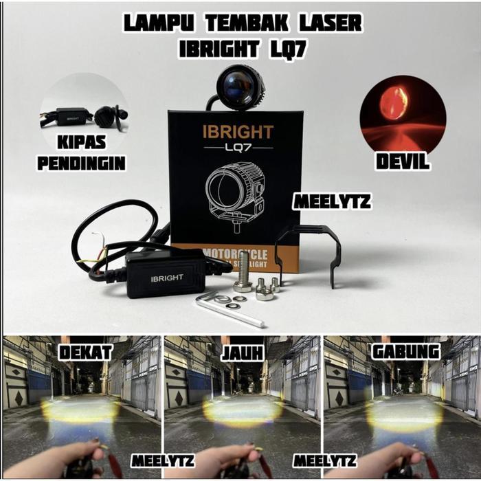 IBRIGHT LQ7 - Lampu Tembak Laser