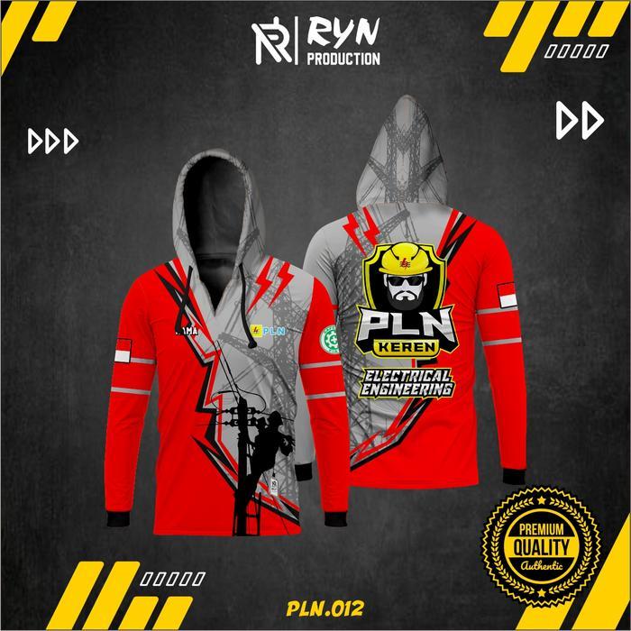 Premium JERSEY PLN/SERAGAM PLN/JERSEY PLN BERKERAH/JERSEY PLN FULL PRINTING - MERAH