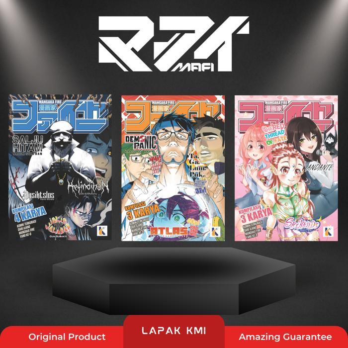 [EDISI TERBATAS] Komik Karya Komikus Ternama Indonesia Koleksi Wajib Komik Kompilasi Mangaka Fire 6