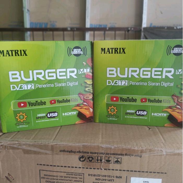 stb matrix apple Kuning / Set top box burger set top box TV Digital Matrix