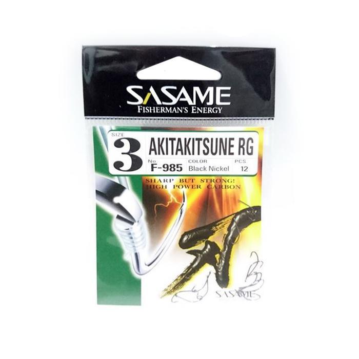 Pancing Sasame Akitakitsune Ring F-985 Hook Tajam Kail Made In Japan #Gratisongkir