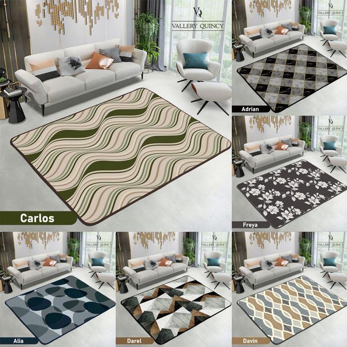 Karmut JUMBO (Karpet Selimut) (190 x 230) VALLERY Quincy Anti Slip