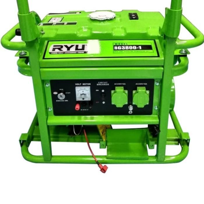 Mesin Genset Generator Bensin Gasoline Ryu RG3800-1 Multipro RG-3800-1