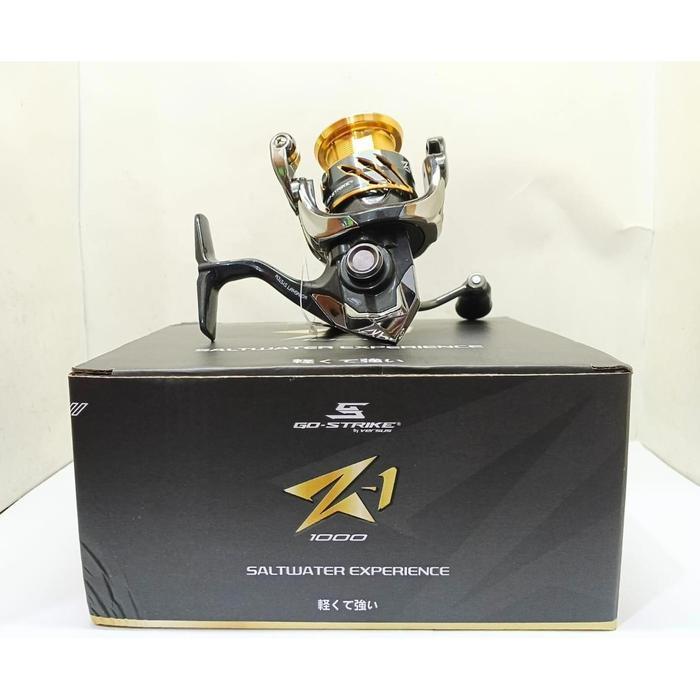 Promo Reel Pancing Gostrike Versus Z-1 1000 - 6000 Sw (11 Seal Bearing) Carbon Murah