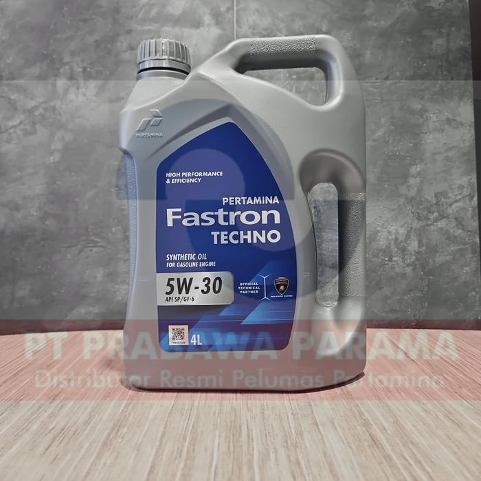 PERTAMINA FASTRON TECHNO 5W-30 4 LITER/1 GALON - OLI MOBIL ORIGINAL