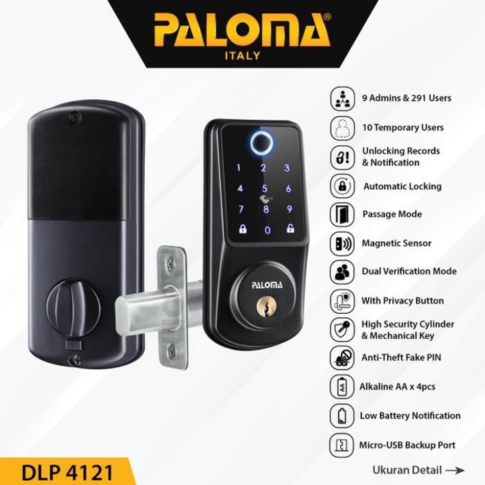 PALOMA DIGITAL LOCK SMART HOME DOOR DLP 4121