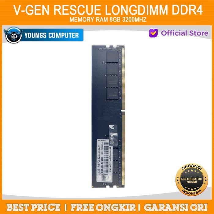 RAM PC V-GEN DDR4 8GB (3200) RESCUE LONGDIMM DDR4 VGEN 3200MHZ