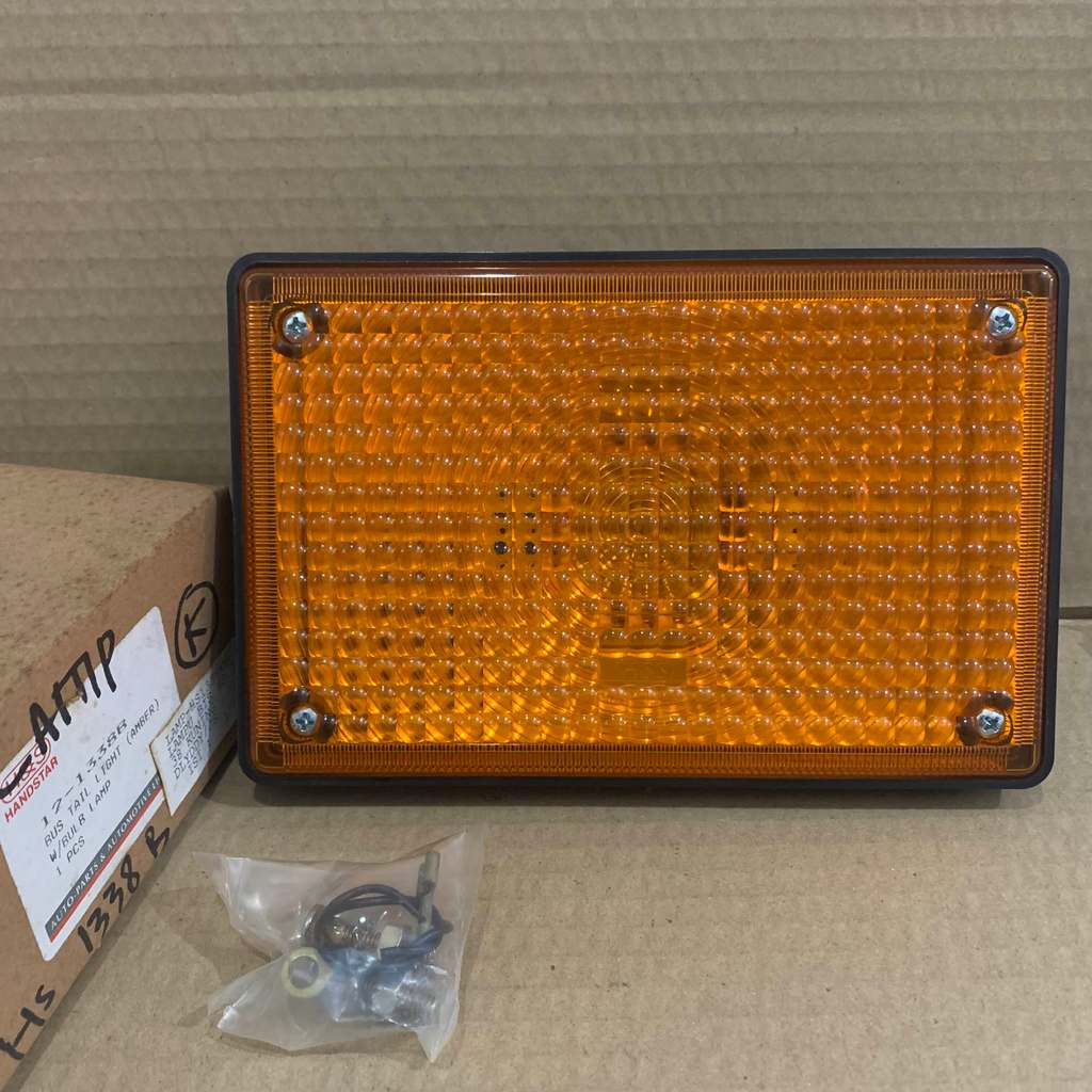 Lampu Stop Tail Light Bus Kuning HS 12-1338B 20x13,1 cm