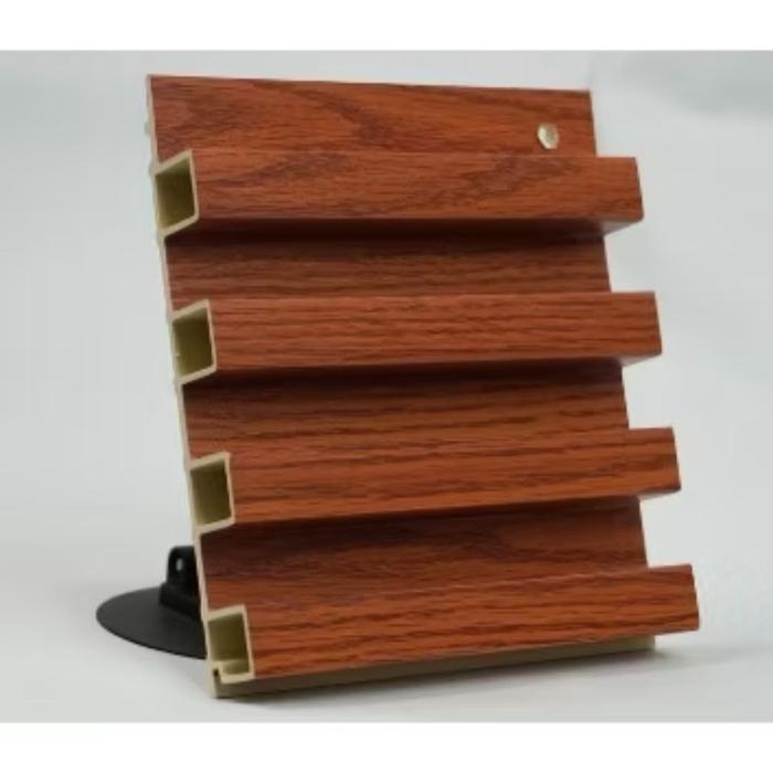 Wpc Wood Wall Panel J Wp160 Panel Dinding Motif Kayu 3D Aesthetic Untuk Interior Rumah Anti Rayap &