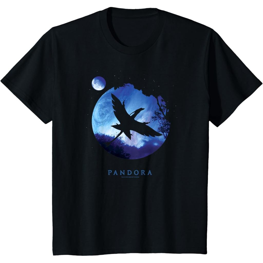 Amber's Kaos Anak dan Dewasa 24s Avatar The Way of Water Avatar Flight Pandora Panel TShirt Small