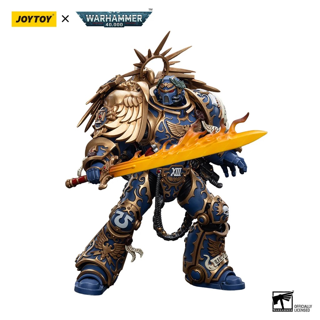 [] JOYTOY Warhammer 40K 1/18 Action Figure Ultramarines Primarch Roboute Guilliman Anime
