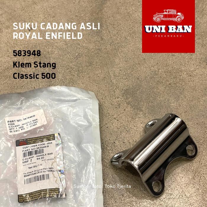 Klip Stang Classic 583948 Klem Stang - Royal Enfield ASLI