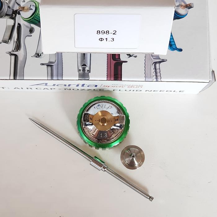 Nozzle Kit Spray Gun Auarita 898-2 Lvlp Cap Needle Original 898-2 Lvlp