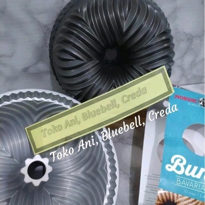 TERLARIS Bavaria Bundt Pan 10 Cup. 23.5cm H 9.7cm ( 53624 ) Selamat Berbelanja