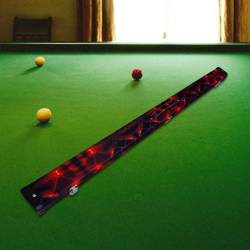 Billiard Pool Cue Case with Handle Accessories Container Billiard Pool Cue