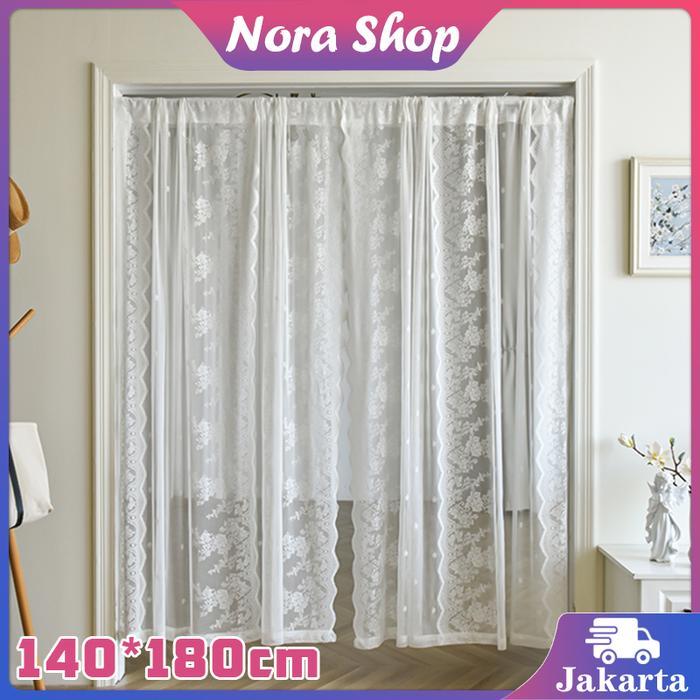 Gorden Jendela Putih Tirai Restoran Kamar Tidur Vitrase Gorden Gorden Siang Tirai Jendela Minimalis