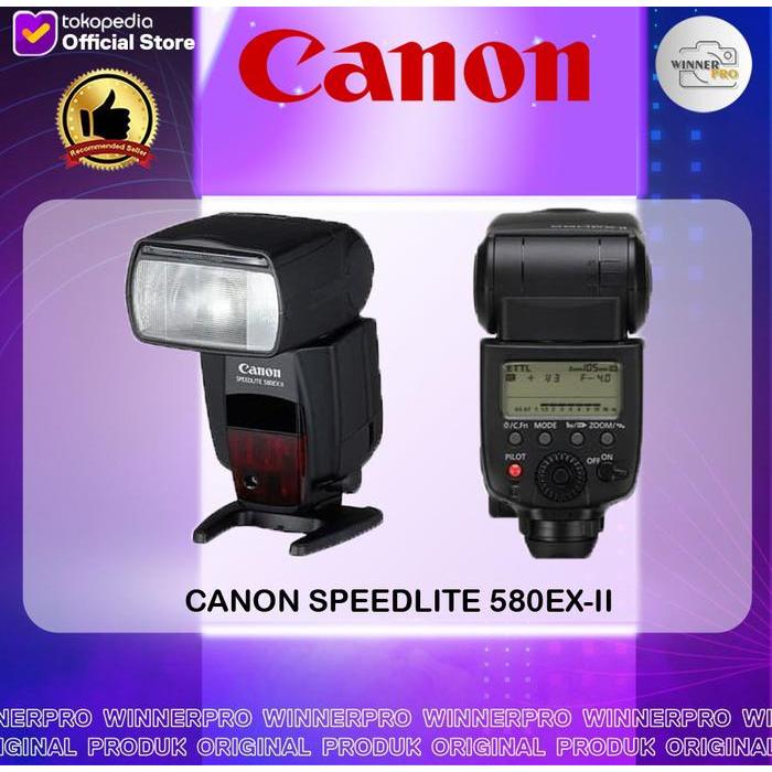 Canon Speedlite 580Ex Ii - Flash Canon