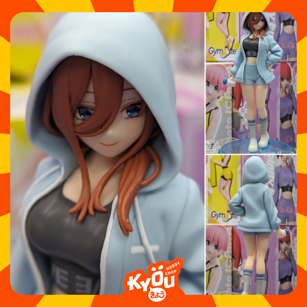Fascinity Figure Nakano Miku - Gym Date Style Ver. Gotoubun no Hanayome (17cm)