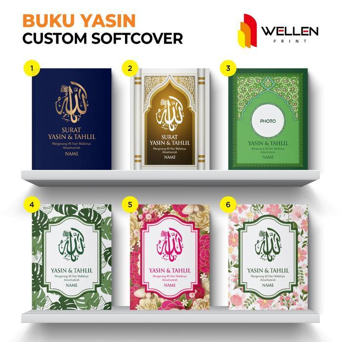 Sale- Cetak Buku Yasin Tahlil Softcover / Print Surat Yasin Custom